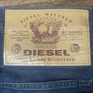 Diesel 069TY  D-Struct Jogg Jeans Mens 38X33‎ Stretch Slim Fit Medium Wash Cargo
